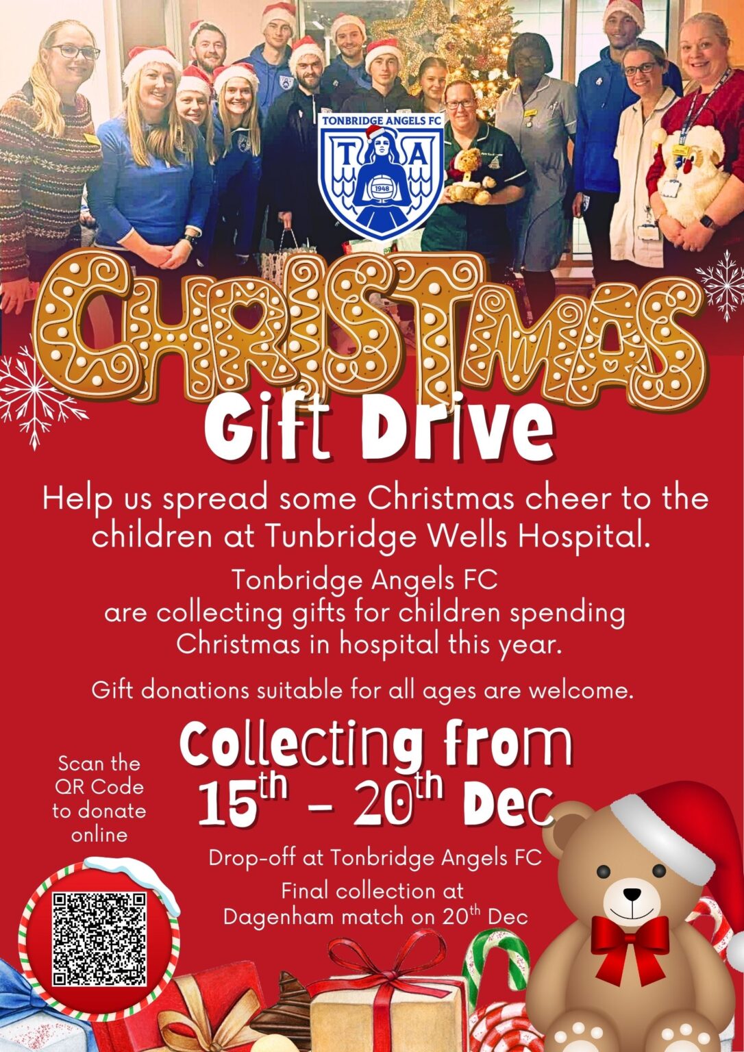 Christmas Gifts Drive for Hospital Visit